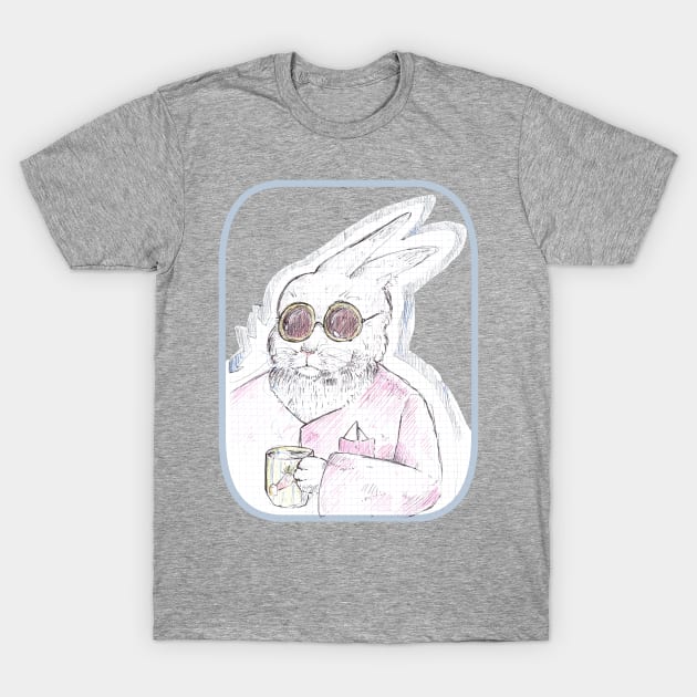 CAPSYO the Rabbit T-Shirt by Katatsumuri_chi